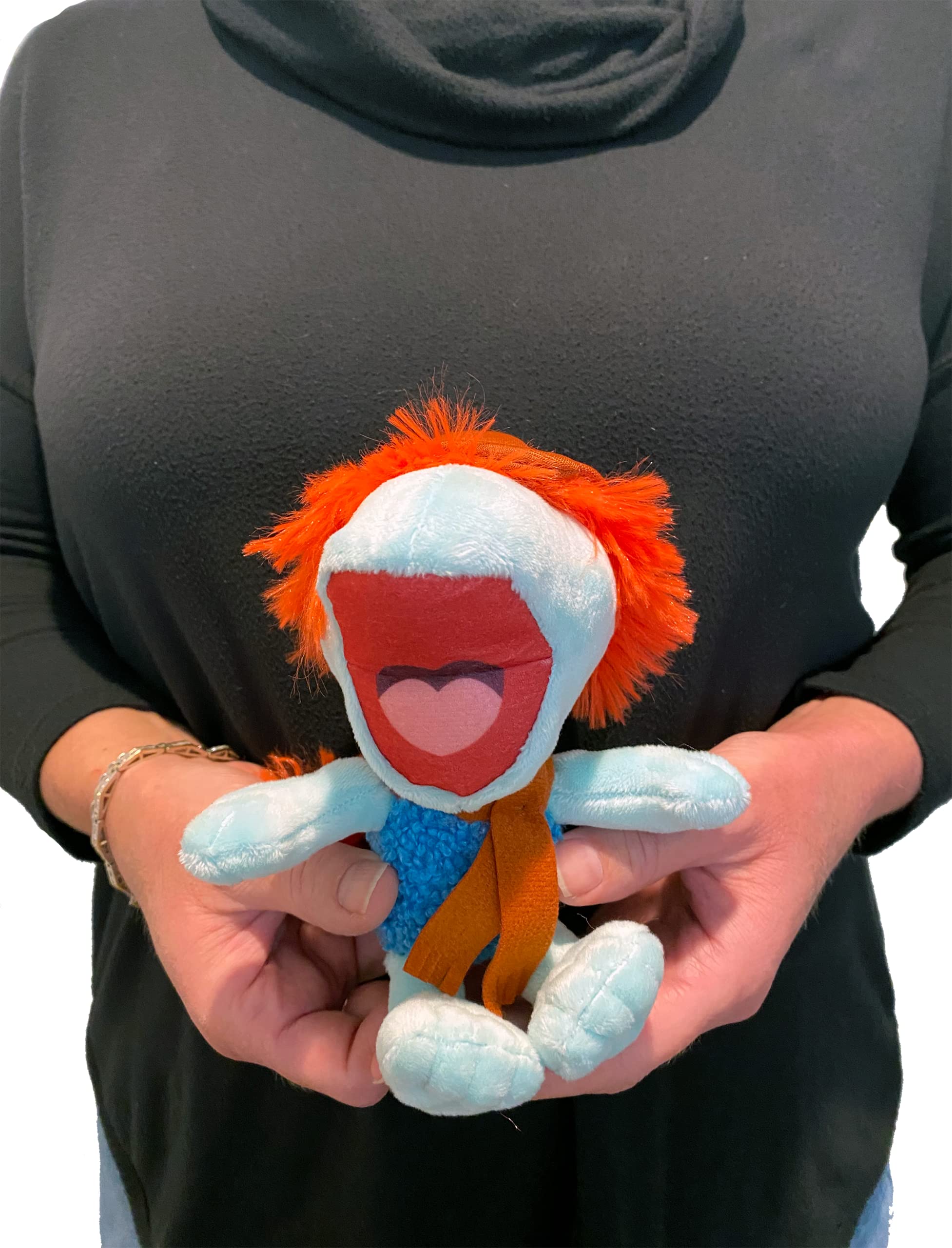 Official Boober plush from Fraggle Rock by JINX, Apple TV+ character