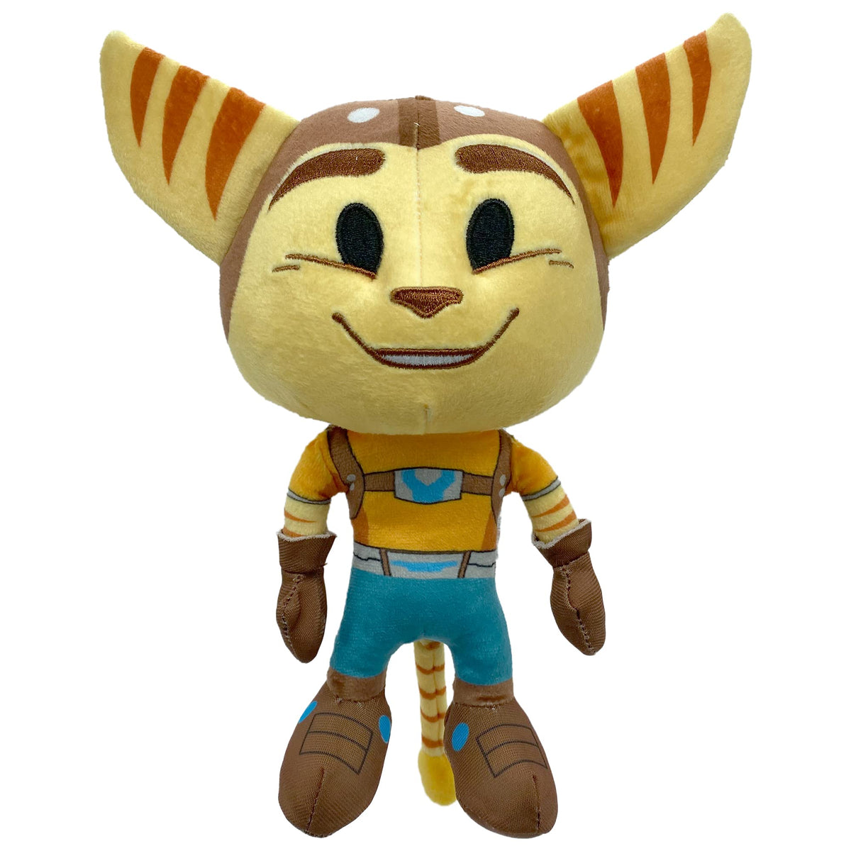 JINX Ratchet Rift Apart plush front view, soft and cuddly for bedtime play