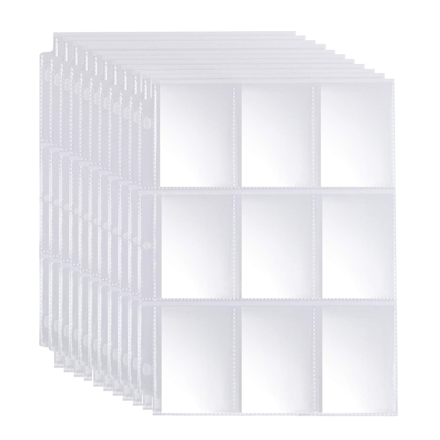 JIQEZNL 2088-pocket sleeves with double-side top-loading for easy card access.