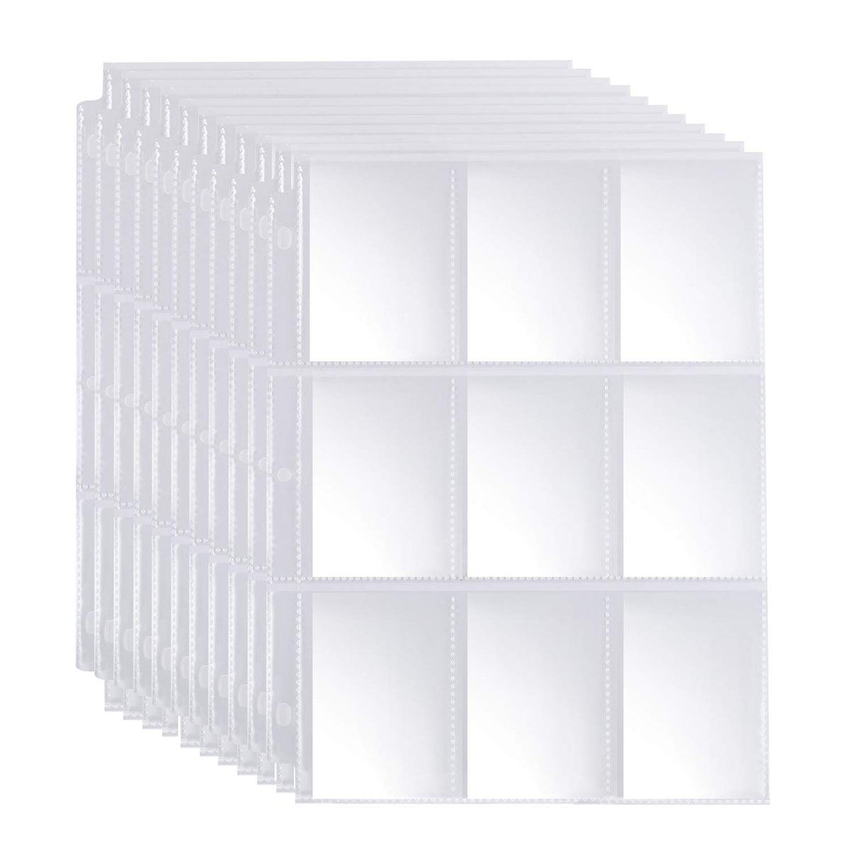 JIQEZNL 2088-pocket sleeves with double-side top-loading for easy card access.