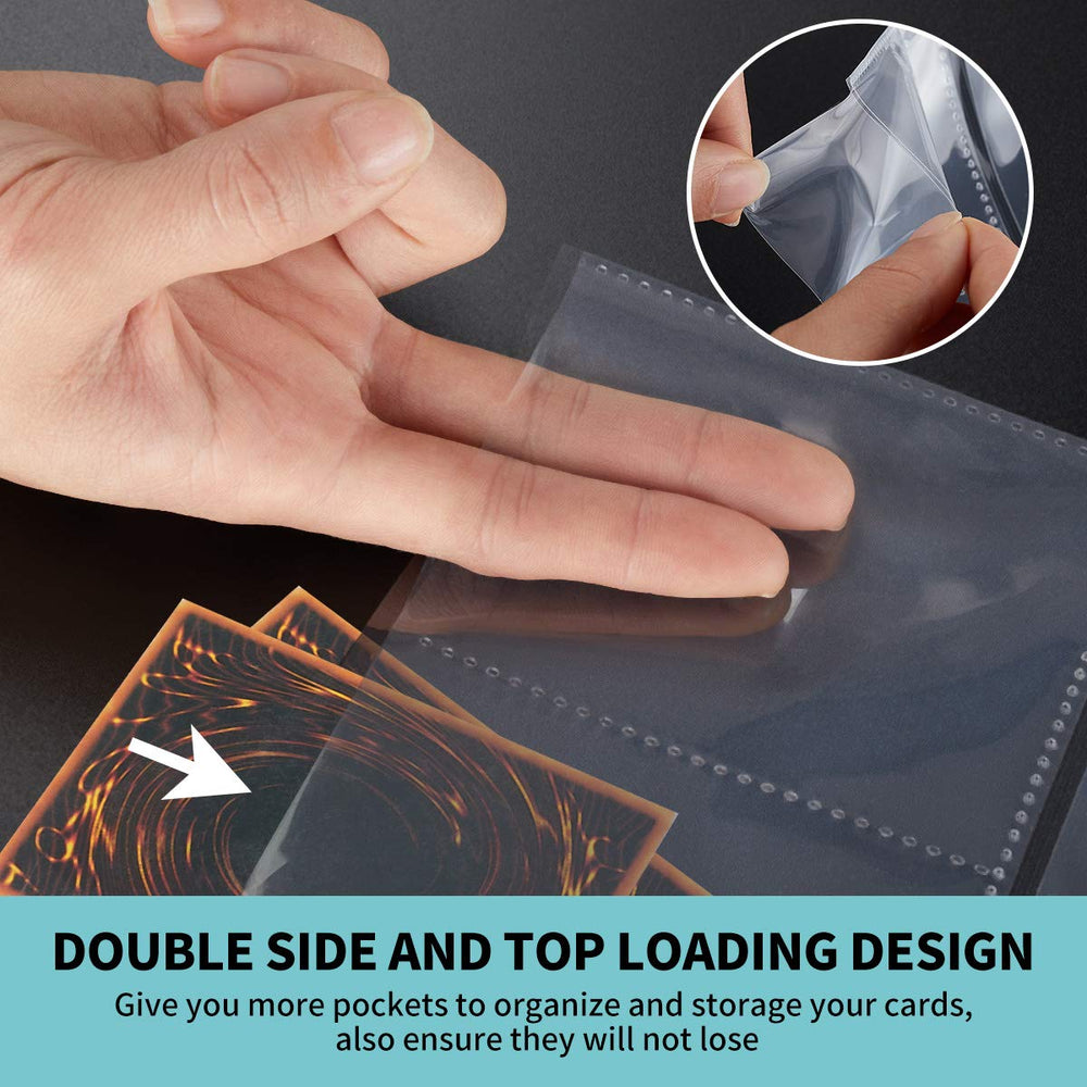 JIQEZNL universal A4 pages fit standard 3-ring binders.