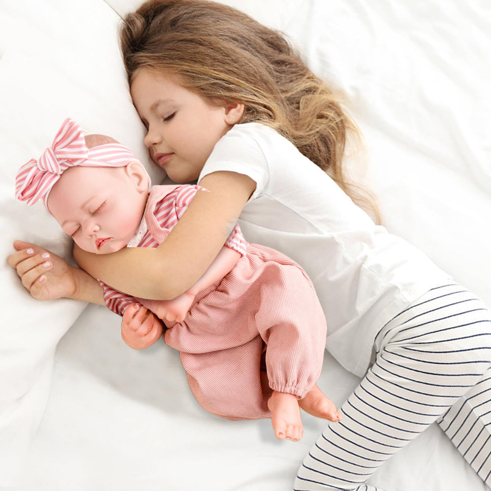 Jirachi newborn doll role play caregiving practice with realistic details