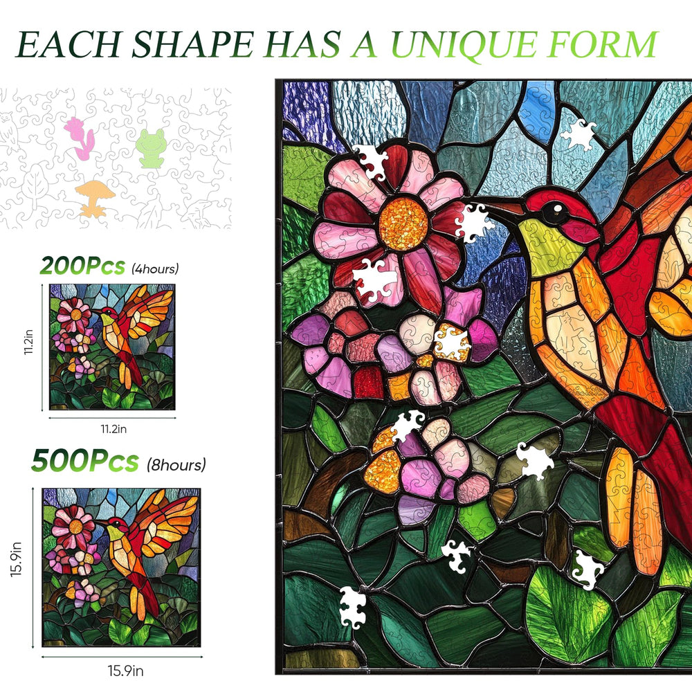 Jiroinlly laser-cut precision puzzle ensures tight fits and satisfying assembly.