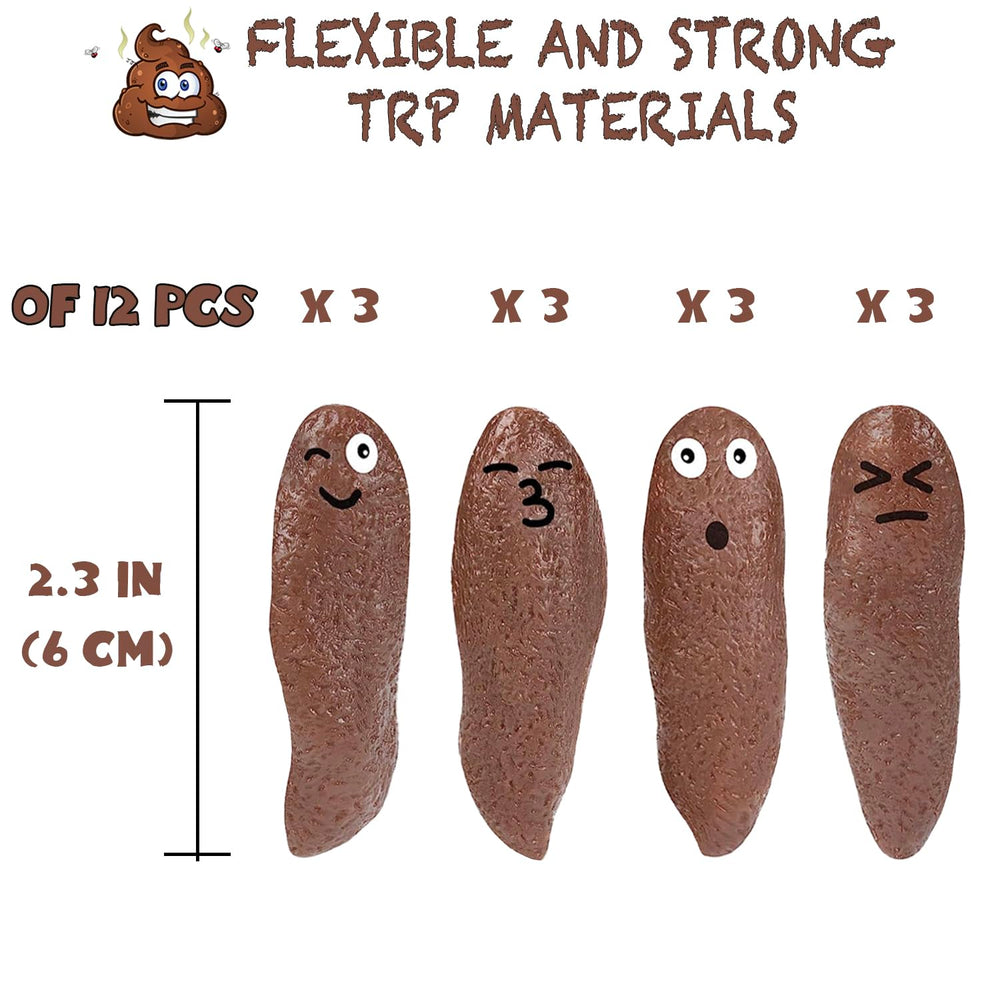 Jishi Poop Slingshot offers four face varieties for playful mischief.
