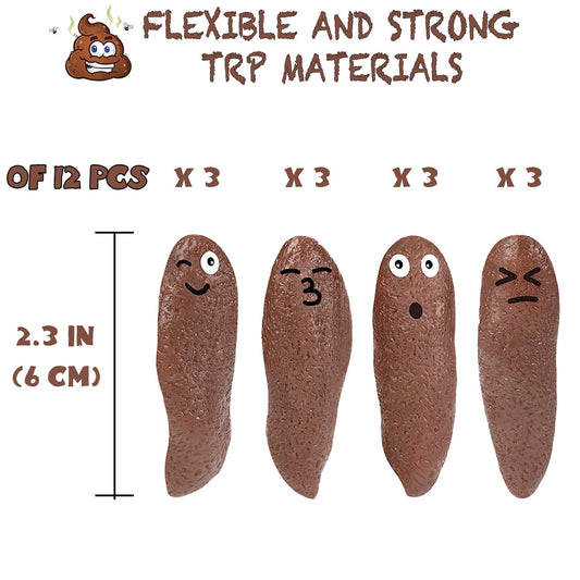 Jishi Poop Slingshot offers four face varieties for playful mischief.