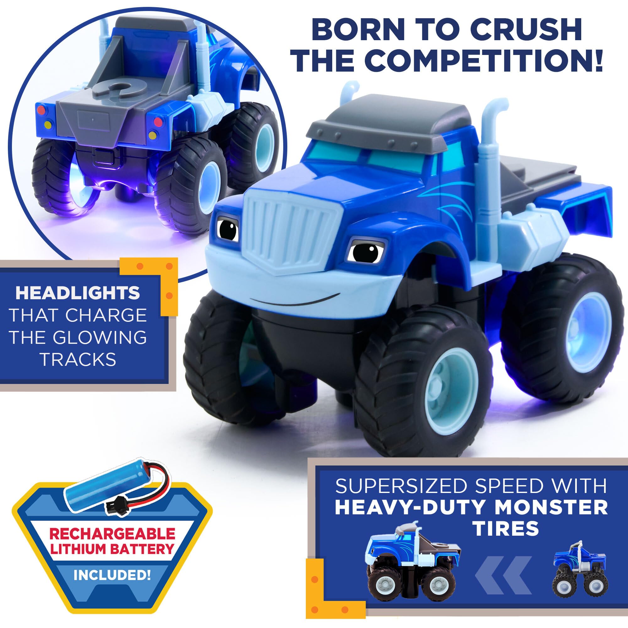 JITTERYGIT Blaze TurboTwist LED lights with rechargeable battery enable continuous glow.