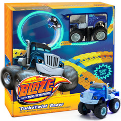 JITTERYGIT Blaze TurboTwist track glow-loops for immersive nighttime play.