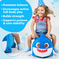 Daddy Shark hopper is safe to grab and easy to hold.