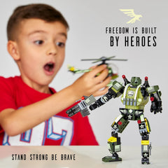 JITTERYGIT Robotryx attack-chopper enables action-packed builds and on-the-go fun.