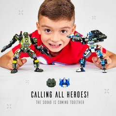 JITTERYGIT Robotryx glow-stickers customize figures with glow-in-dark detail.