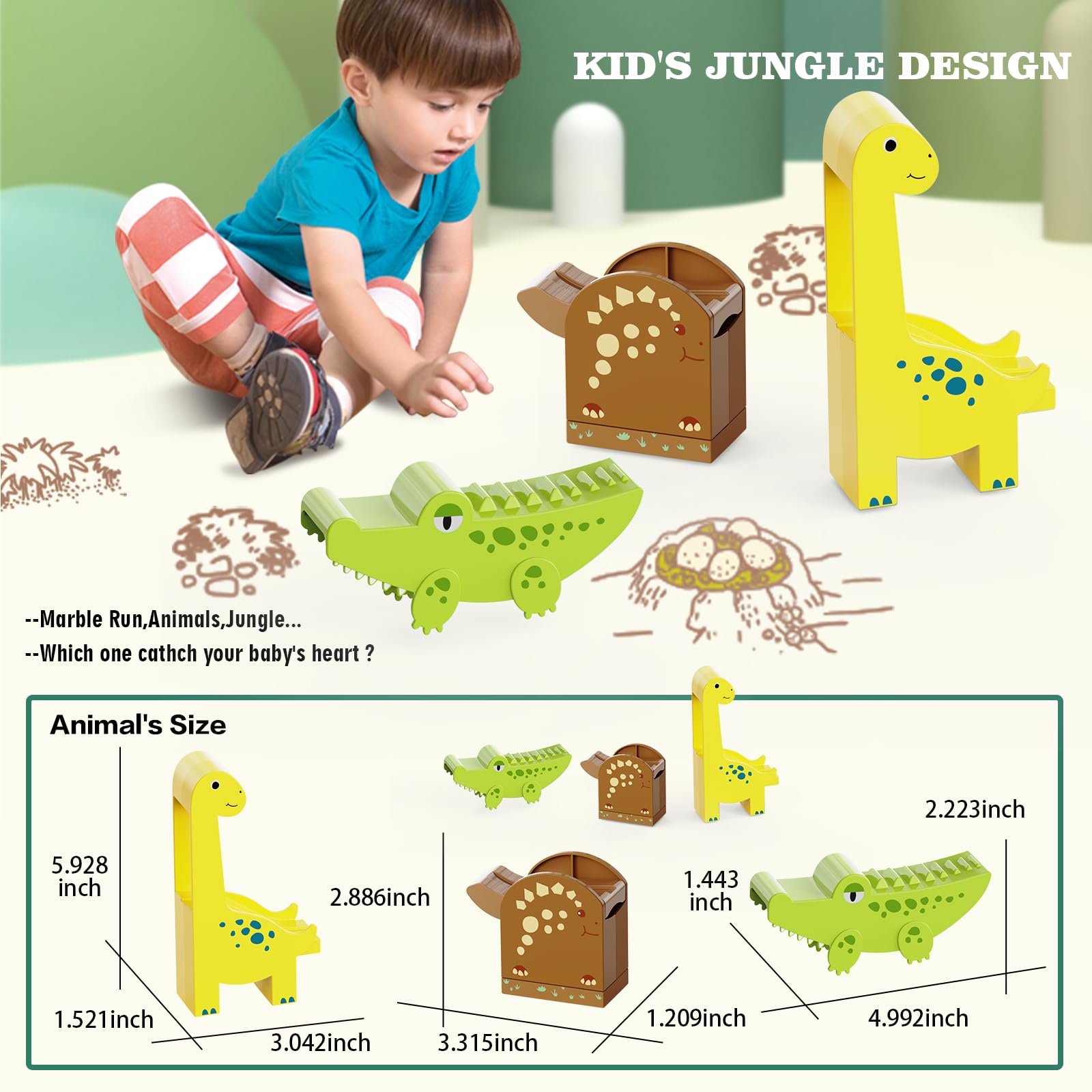 JIXIN marble race feature encouraging quick problem solving
