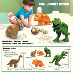 JIXIN Marble track assembly step image shows kid-friendly building and problem-solving