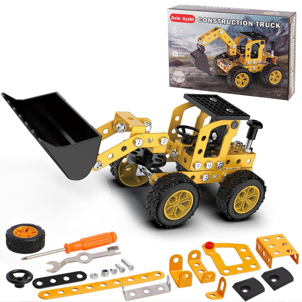 Jixin Xyzhi 6-in-1 metal 3D puzzle car model for imaginative play and learning