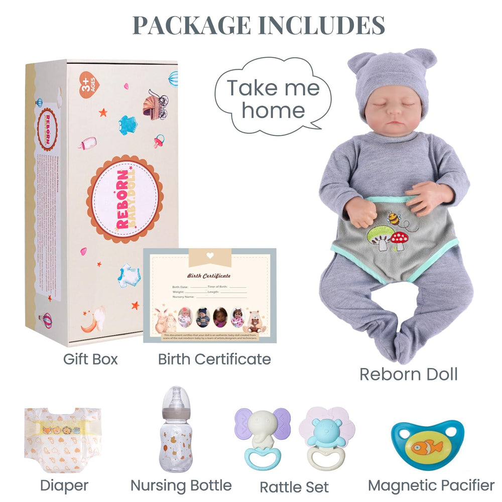JIZHI birth card and clothing set for dress-up