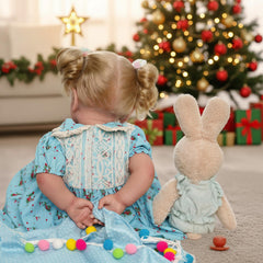 JIZHI reborn doll with cloth body—offers a real-feel holding experience.