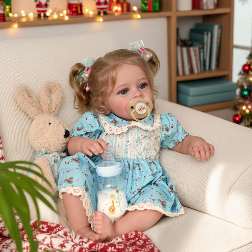 JIZHI 18-inch doll with a sweet smile—favorite for cuddling.