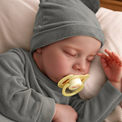 JIZHI lifelike reborn baby doll boy 17-inch nails detail supports authentic baby appearance