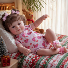 JIZHI lifelike reborn doll cloth body enables natural movement and pose flexibility