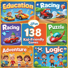 JJFUN lightweight design ideal for on-the-go gaming