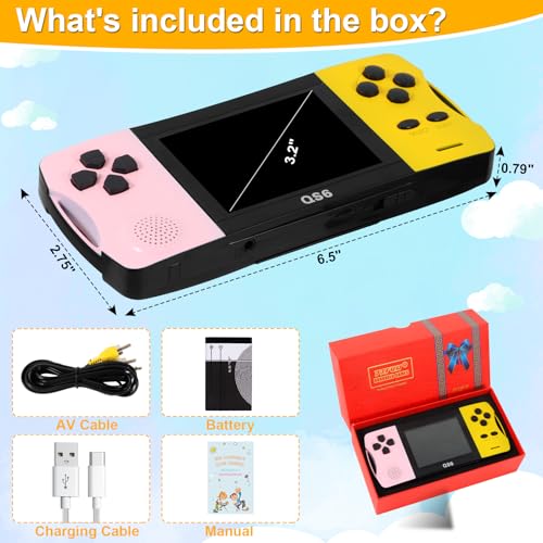 JJFUN device shows 138 built-in classics for instant offline fun