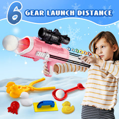 JJRAP snow shovel for quick snow prep and easy snowball-making