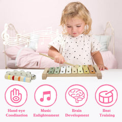 JJXUANER wooden clarinet supports imaginative play and sound exploration.