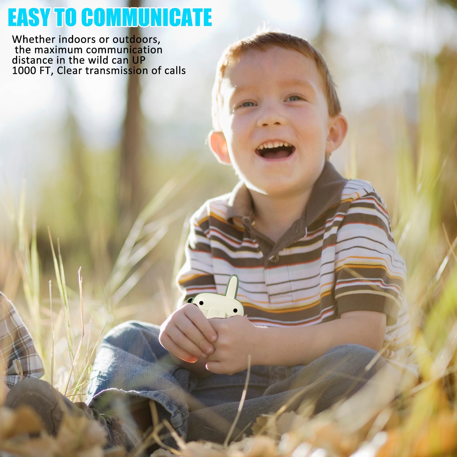 JKGIFTS durable dinosaur walkie talkies withstand drops for indoor outdoor fun.