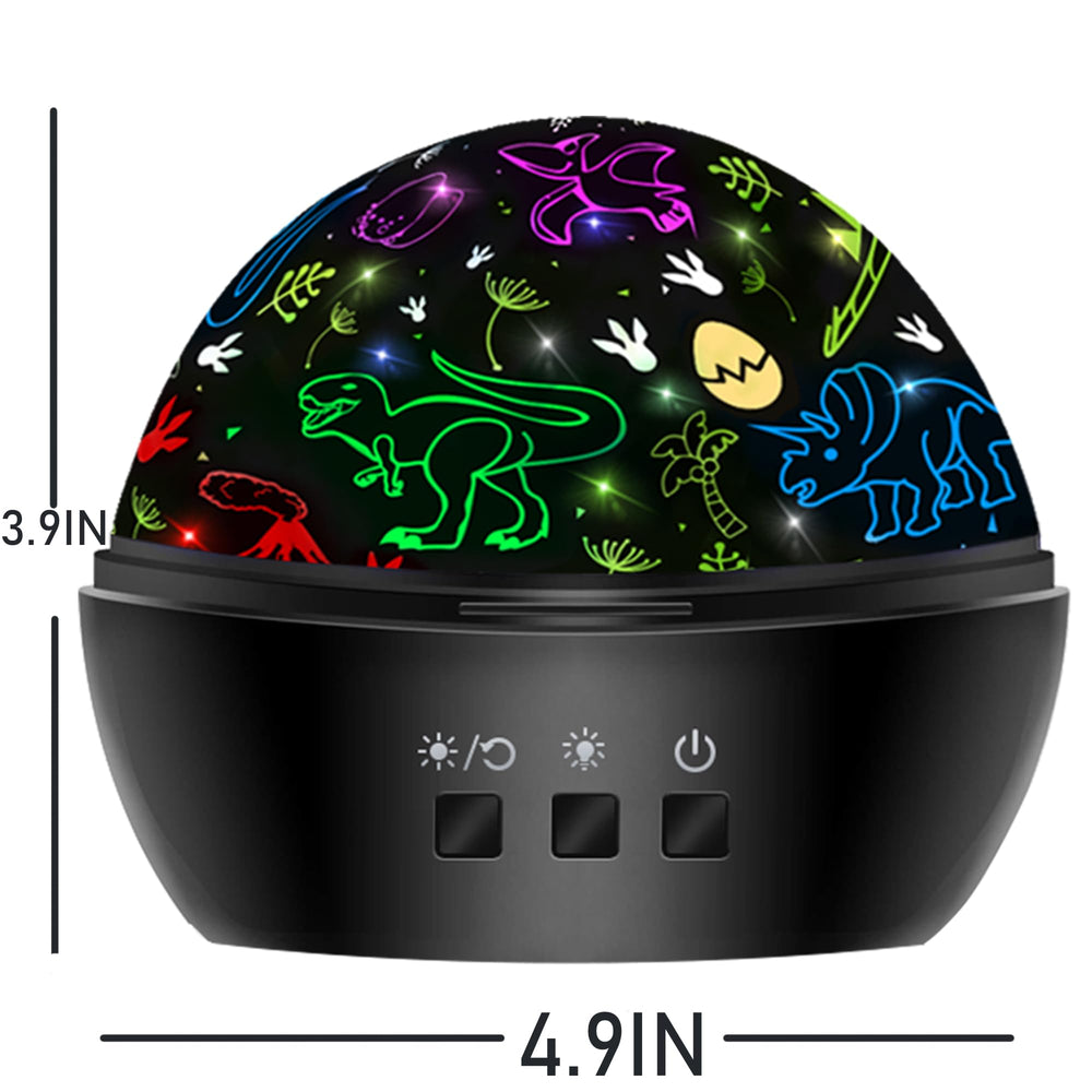 JKGIFTS gift-ready dinosaur night light suitable for birthdays or holidays