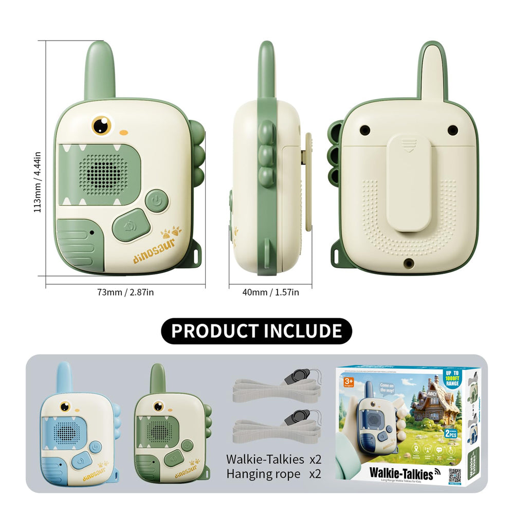 JKGIFTS outdoor camping walkie talkies enable family communication during adventures.