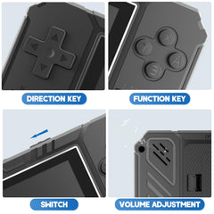 JKV handheld console TV out for larger screen gaming