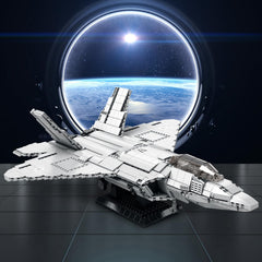 JMBricklayer F-22 Raptor wing design emphasizes sleek lines for a striking display.