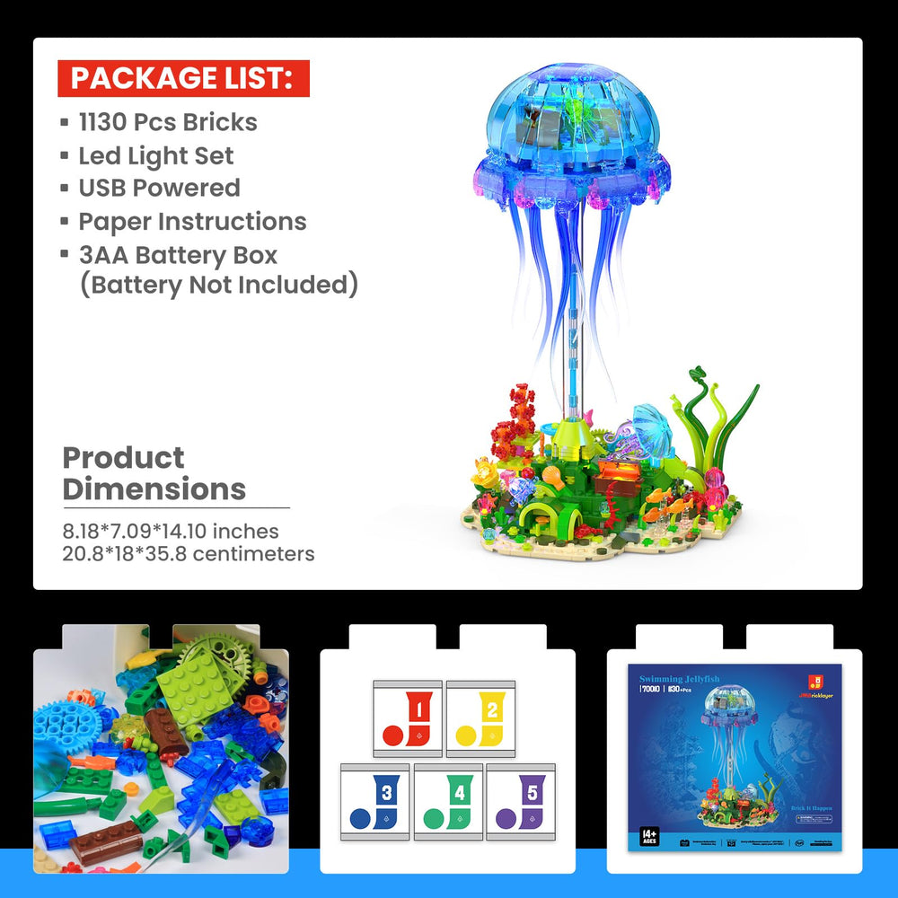JMBricklayer gift-ready packaging makes this set ideal for holidays and celebrations.