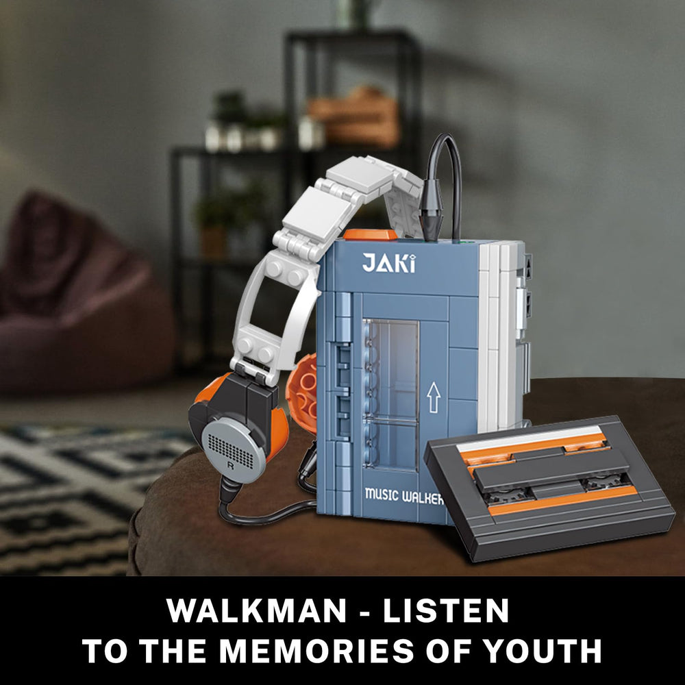 JMBricklayer Typewriter Walkman Television Building Toys 660 Pieces ...
