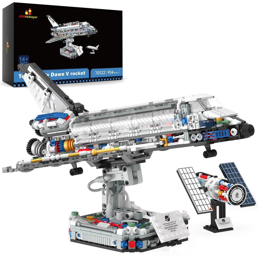 JMBricklayer Space Shuttle: semi-disassembled structure for immersive engineering insight