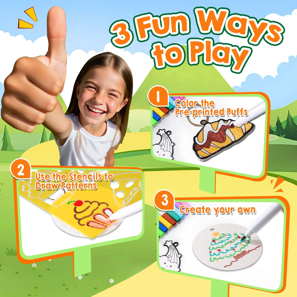 JMMICO eight keychains for personalized kid crafts