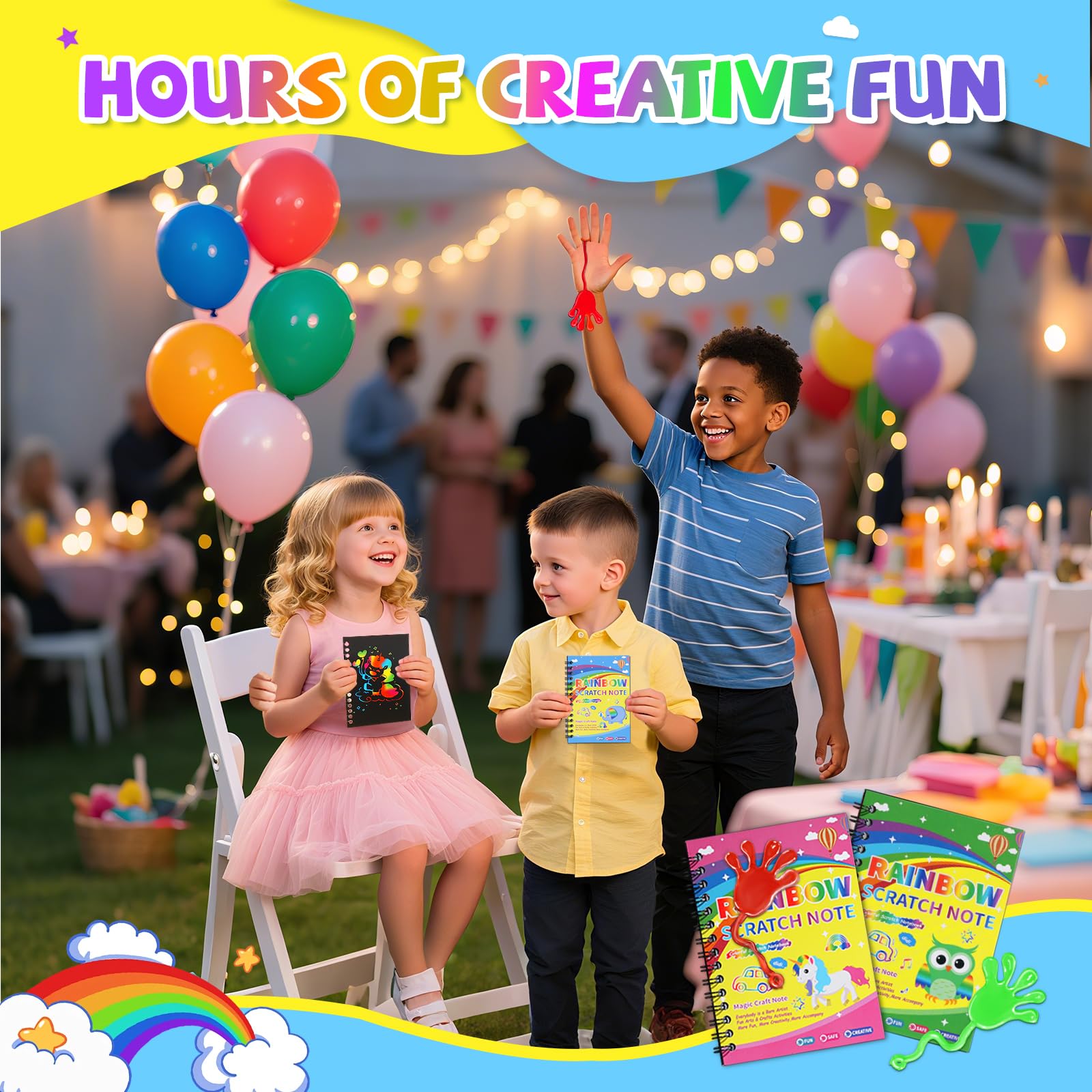 JMMICO gift bags make easy party favors and classroom prizes.