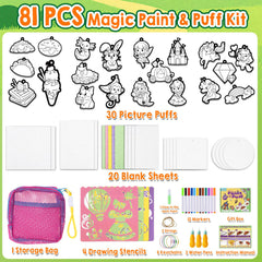 JMMICO glow pen for puff art adds glow in the dark details