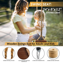 Extension straps from JMZOO illustrate secure beam attachment for outdoor use.