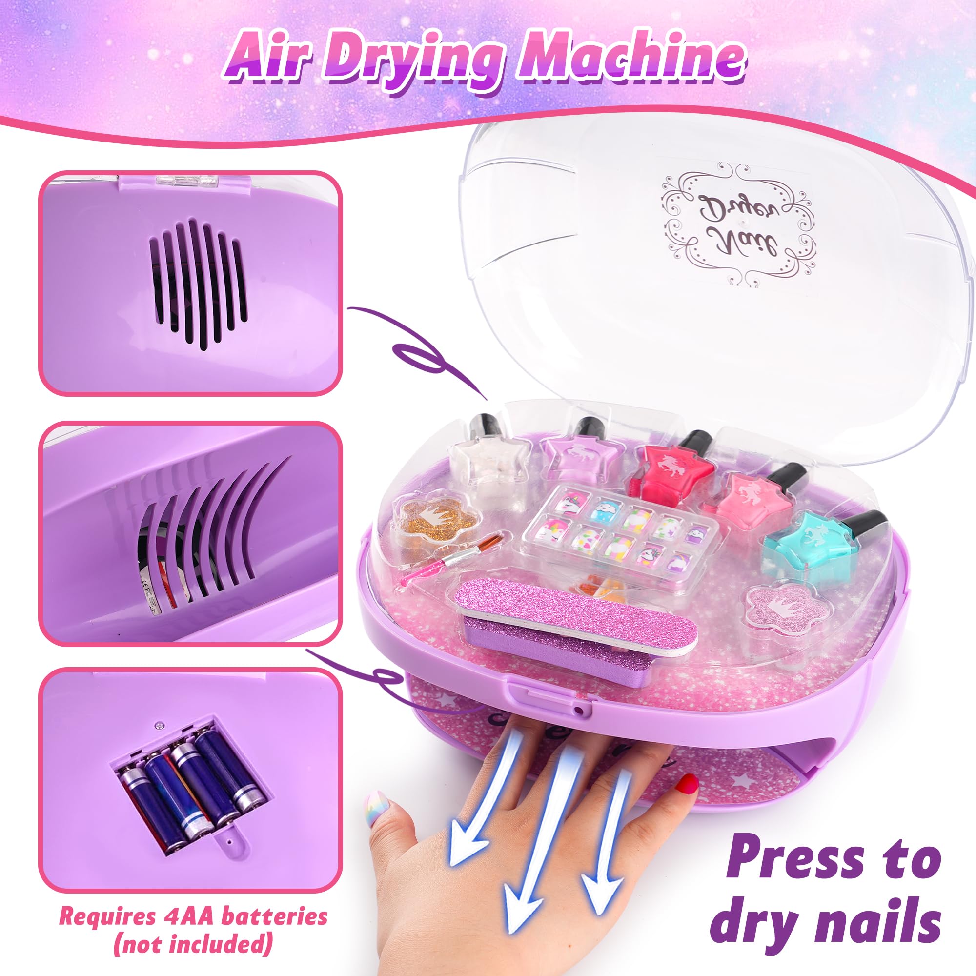 JOAOYO 20 false nails for quick, fun designs.