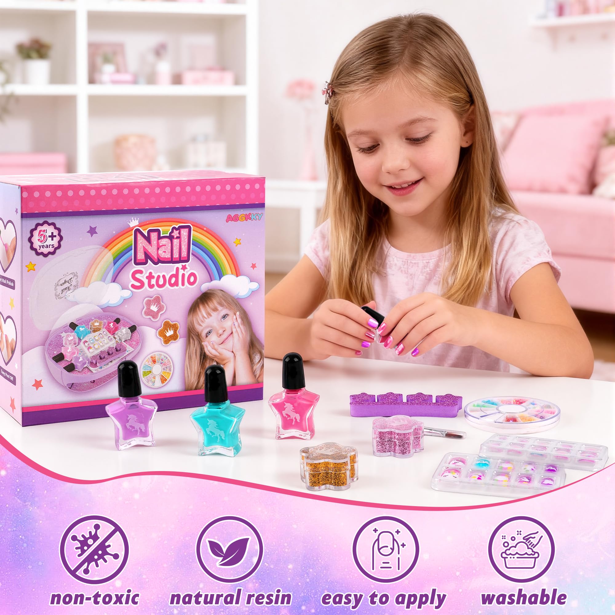 JOAOYO nail file for smooth shaping of tiny nails.