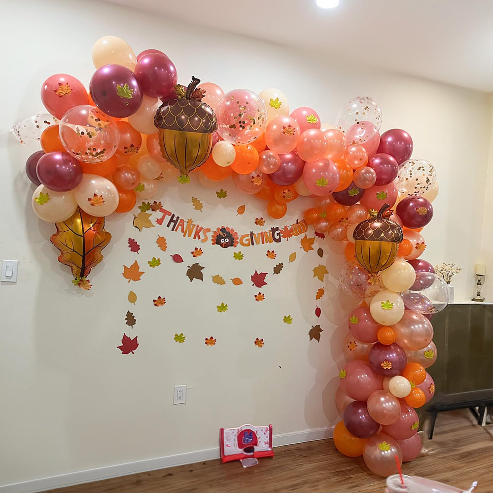 Jobkoo Acorn Foil Balloon for seasonal accent touches.
