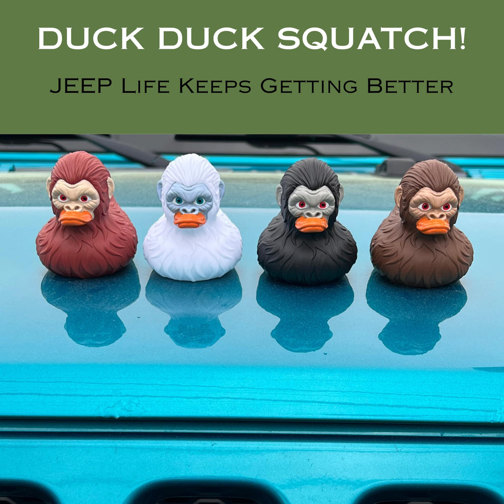 Jodges Trunk Yeti inspired Jeep Duck during bath time fun
