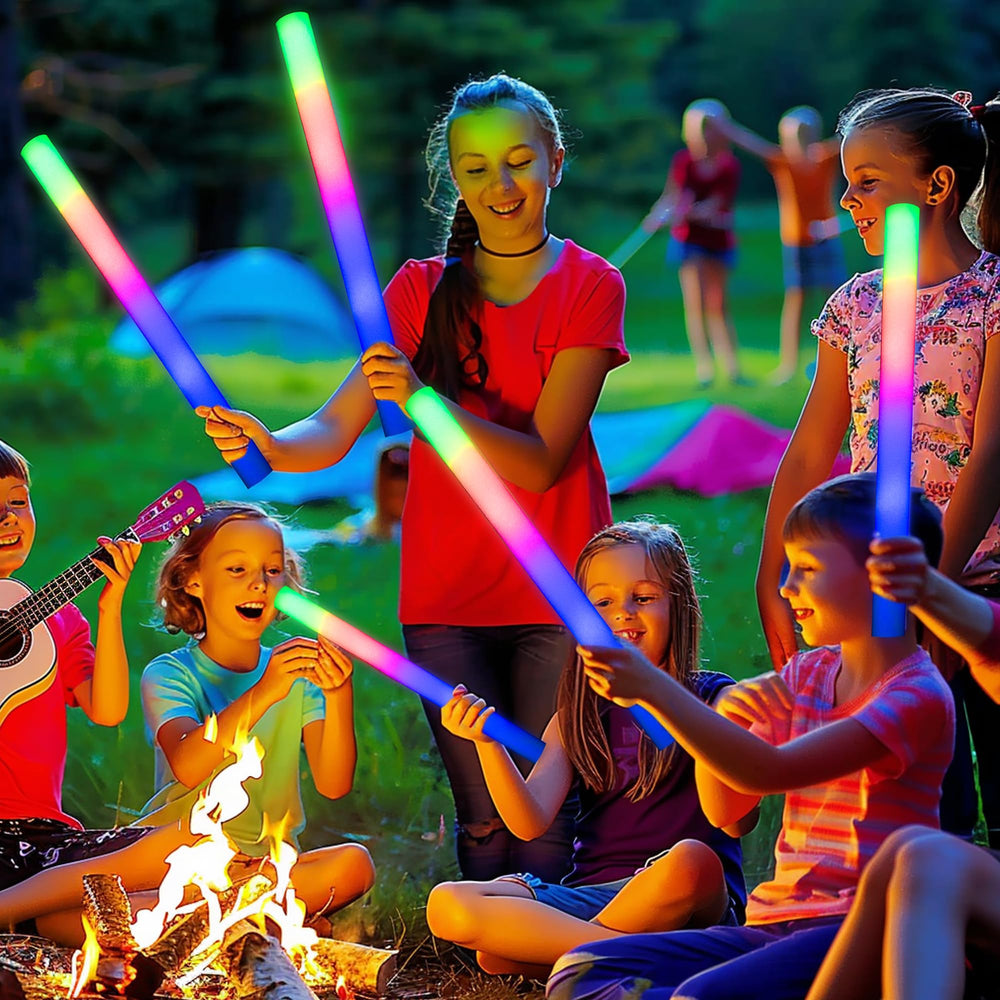 JODOUEEIR durable safe foam glow stick with bendable design.
