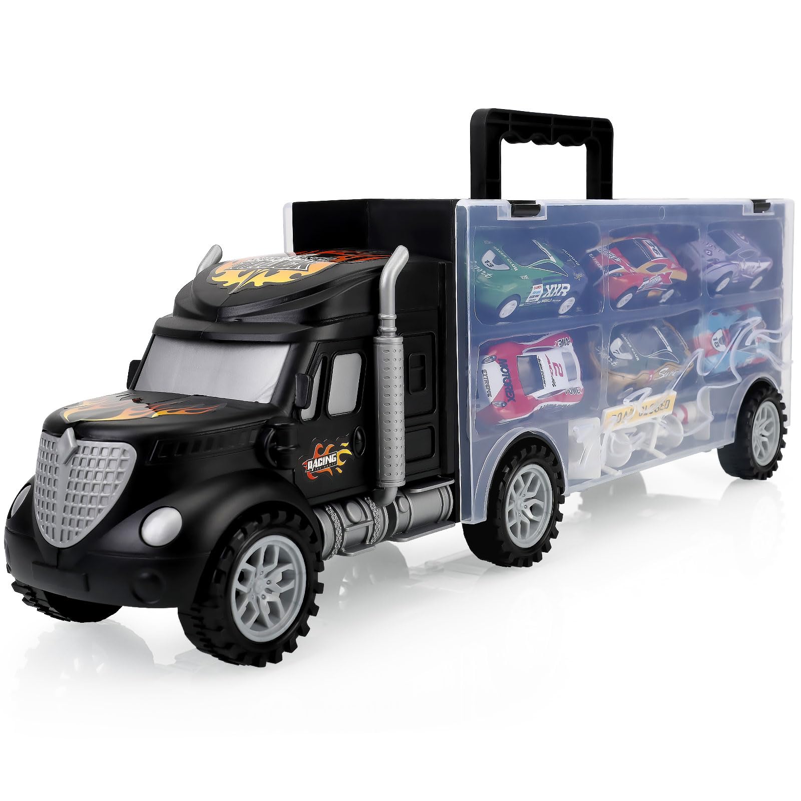 JODUDLR portable storage case makes cleanup quick during playtime.