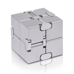 JOEYANK Infinity Cube metal front view for smooth rotation and focus aid.