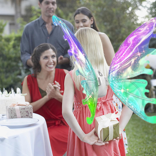 Johehe girls' butterfly wings enhance costume play and photo moments