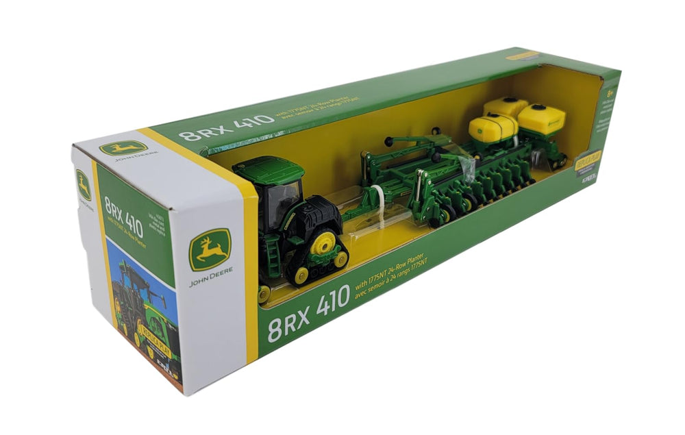 John Deere 1775NT 24-row planter toy folding markers enable road transport