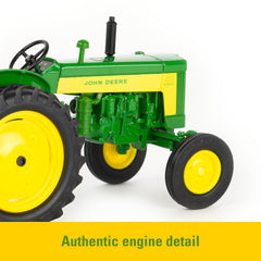 John Deere 435 body detail highlights scale realism for collectors.