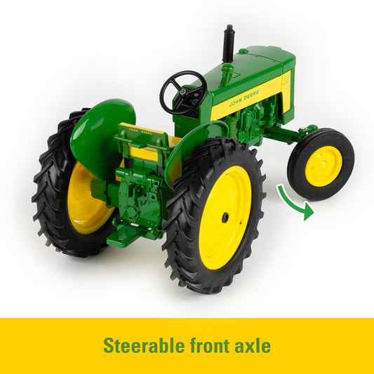 John Deere 435 hood and grille detail for authentic replica.