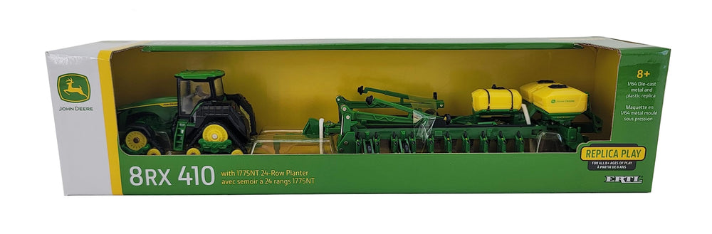 John Deere 8RX 410 toy front axle detail for realistic play